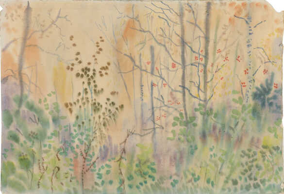 Свешников Борис Петрович. Калина за березами